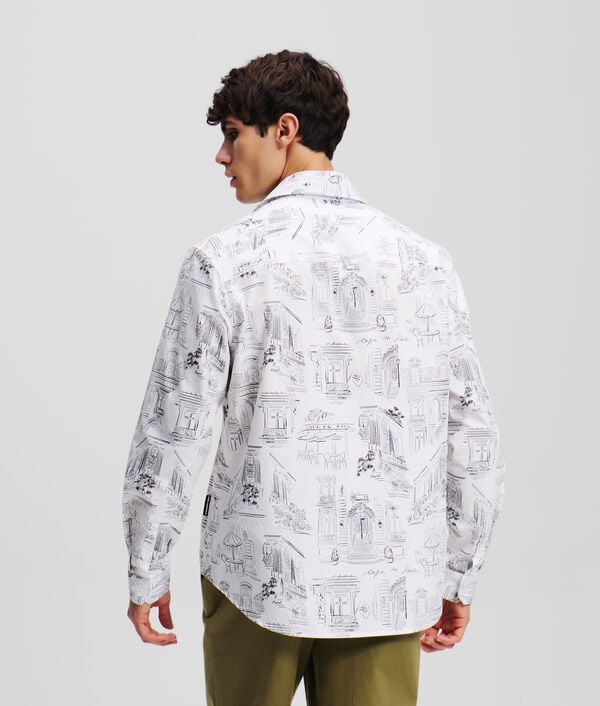 Karl Lagerfeld CHEMISE À IMPRIMÉ INTÉGRAL KL X JORGE PARRA