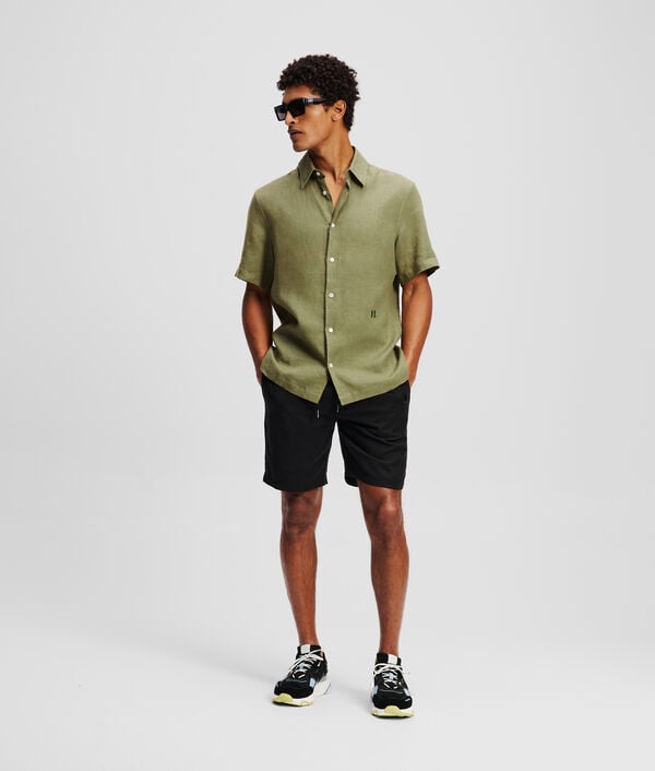 Karl Lagerfeld CHEMISE À MANCHES COURTES KL MONOGRAM