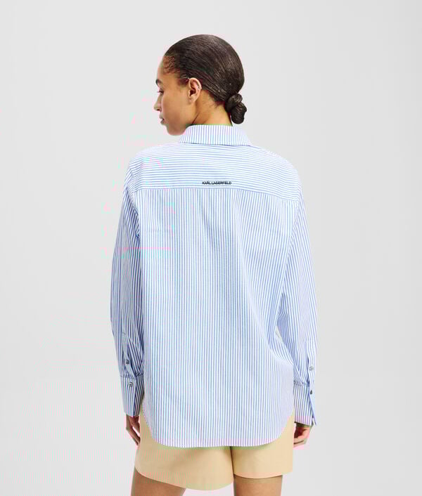 Karl Lagerfeld CHEMISIER À RAYURES IKON KARL & CHOUPETTE