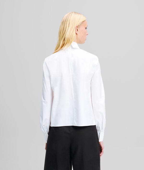 Karl Lagerfeld CHEMISIER KARL ESSENTIAL AVEC DETAIL CRAVATE