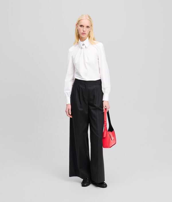 Karl Lagerfeld CHEMISIER KARL ESSENTIAL AVEC DETAIL CRAVATE