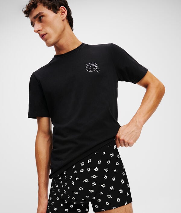 Karl Lagerfeld COFFRET CADEAU T-SHIRT ET CALEÇON IKON