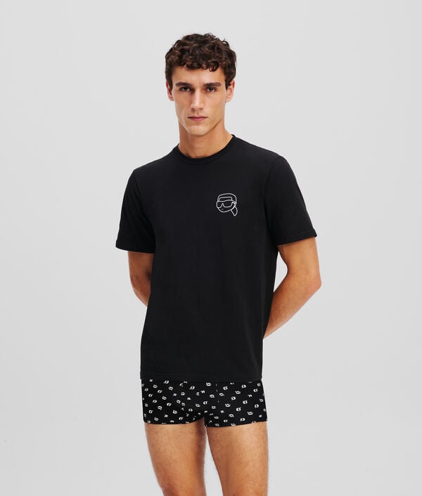 karl lagerfeld COFFRET CADEAU T-SHIRT ET CALEÇON IKON