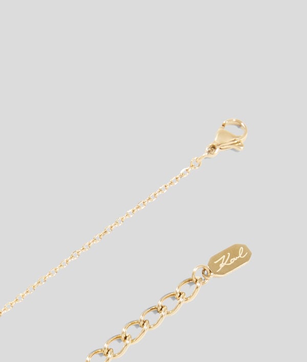 Karl Lagerfeld Collier à Breloque En Cristal KARL Signature