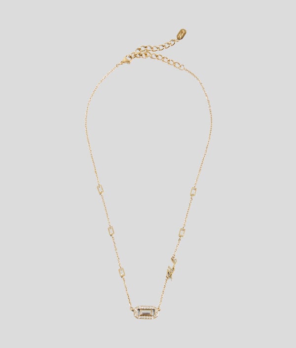 karl lagerfeld Collier à breloque en cristal KARL Signature
