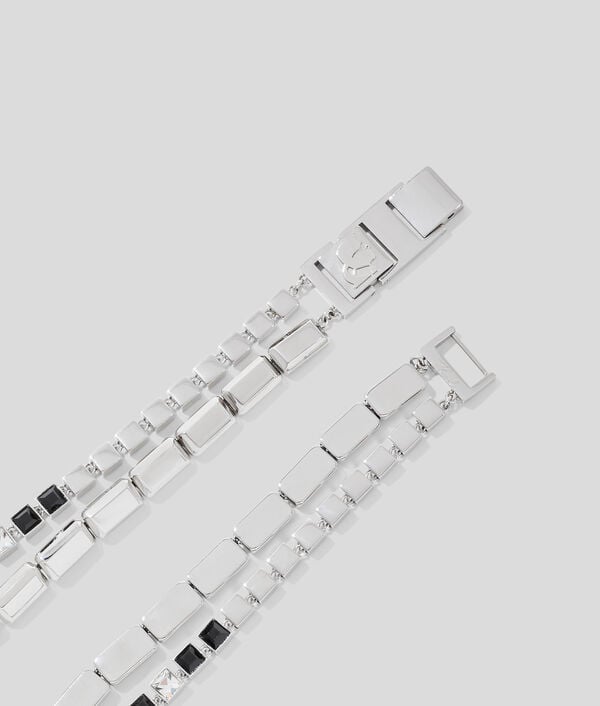 Karl Lagerfeld Collier De Cristaux Pavés KARL Signature