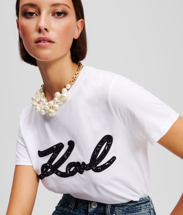 Karl Lagerfeld COLLIER RAS DU COU EN PERLES K/SIGNATURE