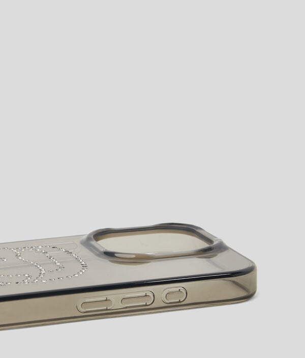 Karl Lagerfeld COQUE À STRASS IKON POUR IPHONE 16 PRO