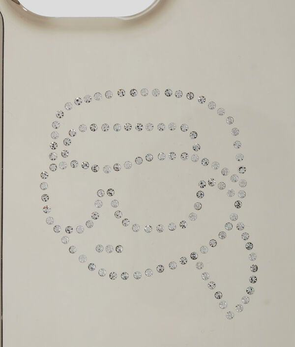 Karl Lagerfeld COQUE À STRASS IKON POUR IPHONE 16 PRO MAX