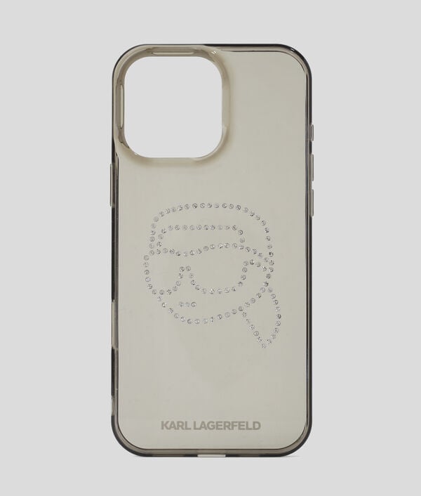 karl lagerfeld COQUE À STRASS IKON POUR IPHONE 16 PRO MAX