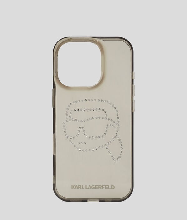 karl lagerfeld COQUE À STRASS IKON POUR IPHONE 16 PRO
