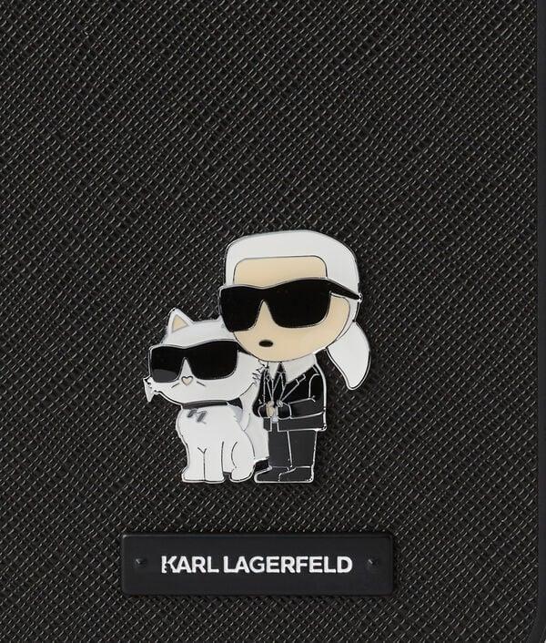 Karl Lagerfeld COQUE IKON KARL ET CHOUPETTE POUR IPHONE 16 PRO