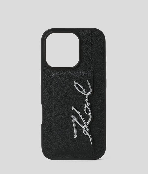 karl lagerfeld COQUE KARL SIGNATURE POUR IPHONE 16 PRO