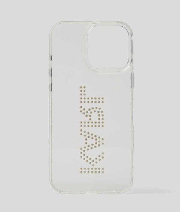 Karl Lagerfeld COQUE ORNÉE DU LOGO KARL EN STRASS POUR IPHONE 16 PRO MAX