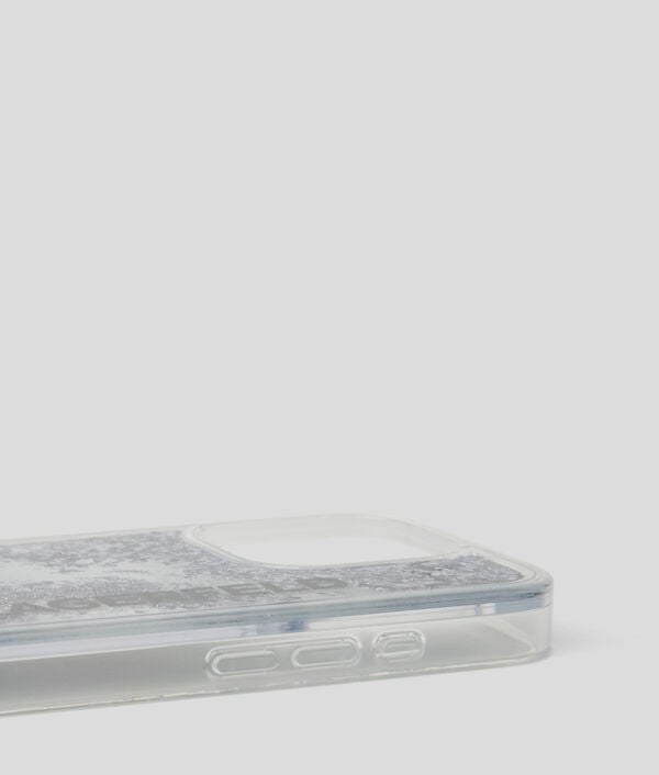 Karl Lagerfeld COQUE PAILLETÉE ORNÉE DU LOGO KARL POUR IPHONE 16 PRO