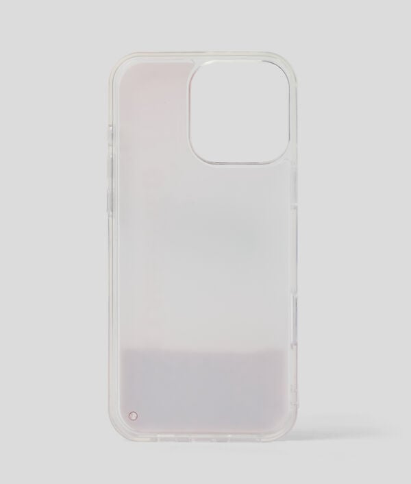 Karl Lagerfeld COQUE PAILLETÉE ORNÉE DU LOGO KARL POUR IPHONE 16 PRO MAX