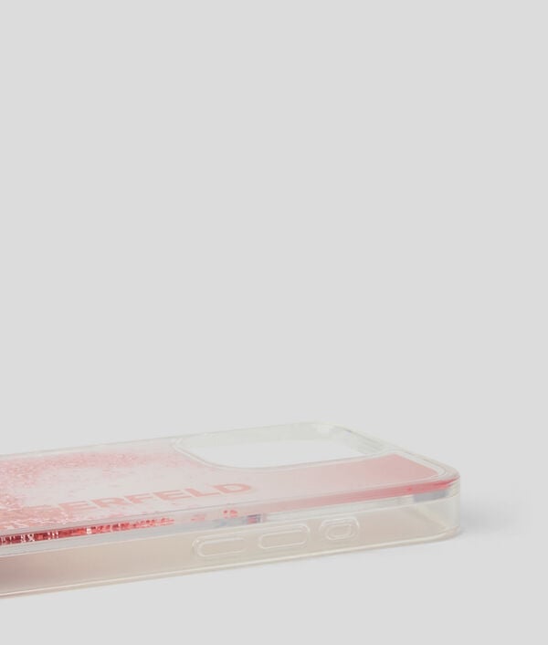 Karl Lagerfeld COQUE PAILLETÉE ORNÉE DU LOGO KARL POUR IPHONE 16 PRO MAX