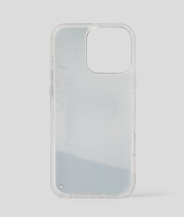 Karl Lagerfeld COQUE PAILLETÉE ORNÉE DU LOGO KARL POUR IPHONE 16 PRO MAX