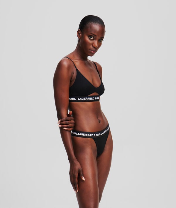 Karl Lagerfeld CULOTTES BRÉSILIENNES À LOGO KARL – LOT DE 3