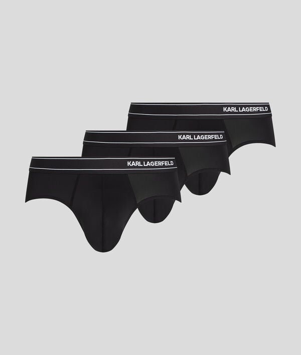 karl lagerfeld CULOTTES LÉGÈRES À LOGO KARL – LOT DE 3