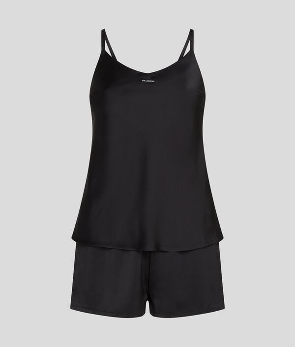 Karl Lagerfeld ENSEMBLE PYJAMA EN SATIN AVEC LOGO KARL