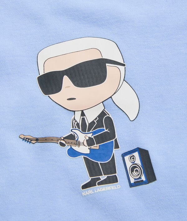 Karl Lagerfeld ENSEMBLE T-SHIRT ET SHORT EN JEAN IKON POUR BÉBÉS