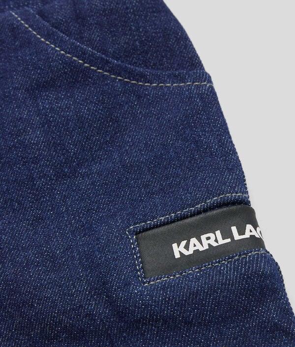 Karl Lagerfeld ENSEMBLE T-SHIRT ET SHORT EN JEAN IKON POUR BÉBÉS