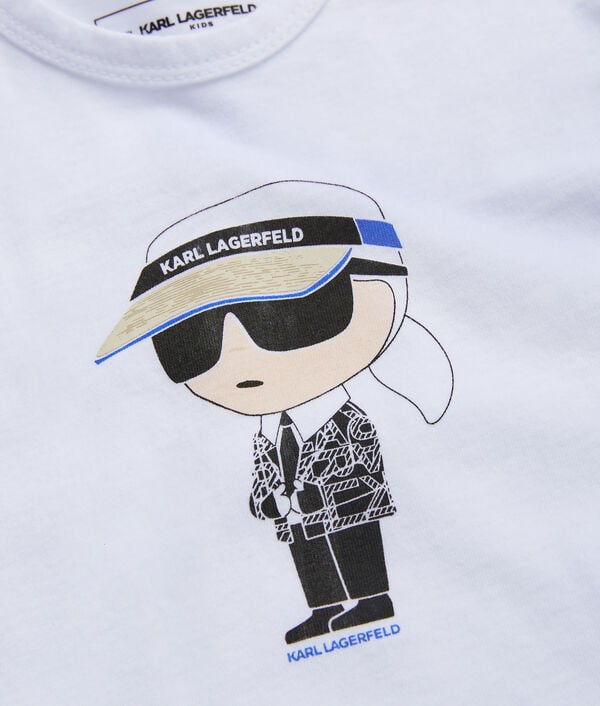 Karl Lagerfeld ENSEMBLE T-SHIRT ET SHORT IKON POUR BÉBÉS