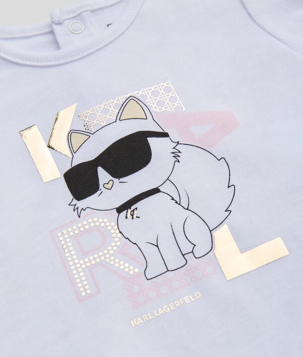 Karl Lagerfeld ENSEMBLE T-SHIRT ET SHORT IKON POUR BÉBÉS