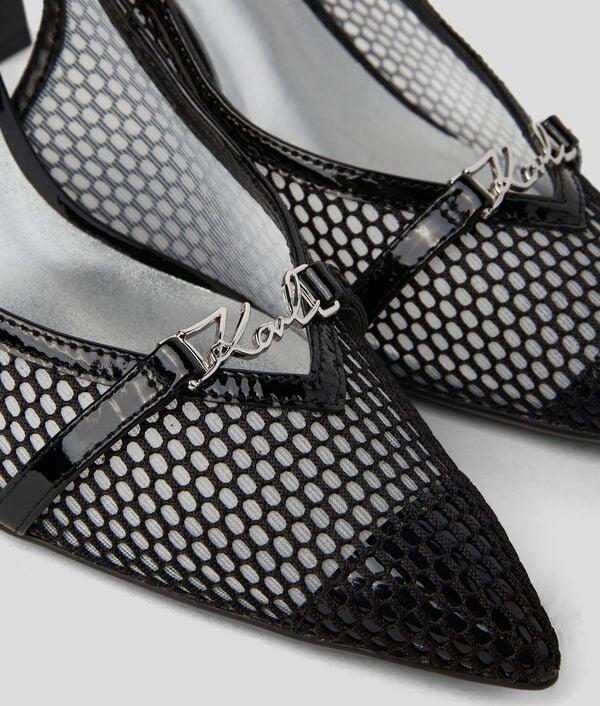 Karl Lagerfeld ESCARPINS À BRIDE ARRIÈRE SIENNA SIGNIA