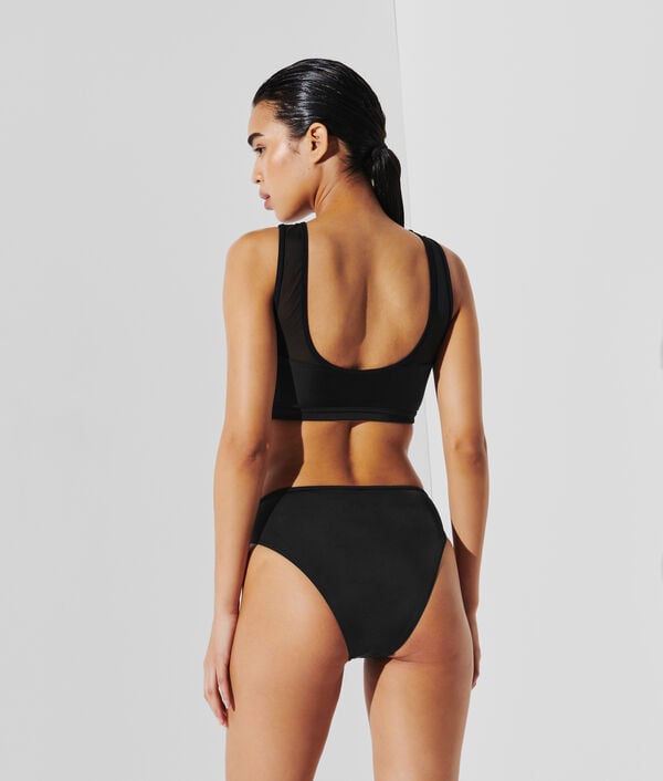 Karl Lagerfeld HAUT DE BIKINI À COL MONTANT K/SIGNATURE
