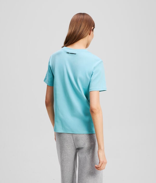 Karl Lagerfeld IKON KARL & CHOUPETTE AQUARELLE T-SHIRT