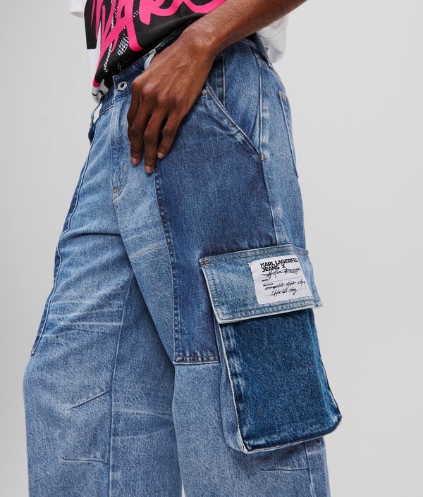 Karl Lagerfeld JEAN BAGGY STYLE UTILITAIRE KLJ X ATELIER RESERVÉ