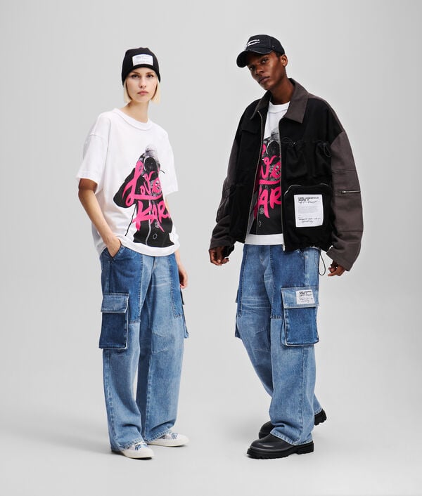 Karl Lagerfeld JEAN BAGGY STYLE UTILITAIRE KLJ X ATELIER RESERVÉ