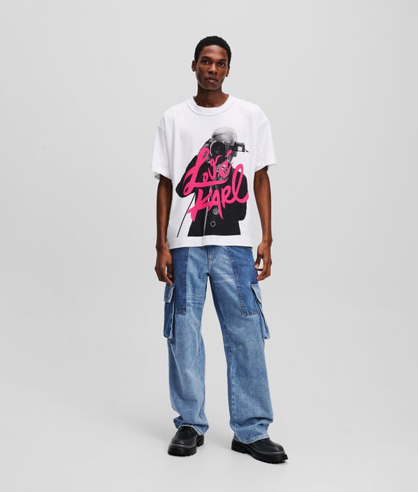 karl lagerfeld JEAN BAGGY STYLE UTILITAIRE KLJ X ATELIER RESERVÉ