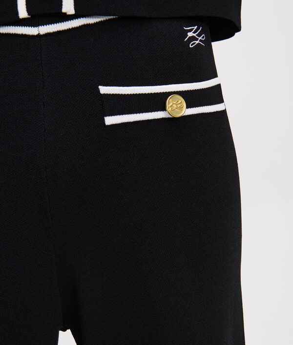 Karl Lagerfeld JUPE-CULOTTE EN TRICOT KARL ESSENTIAL