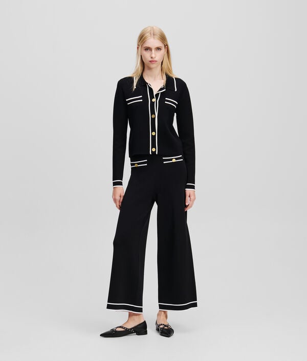 karl lagerfeld JUPE-CULOTTE EN TRICOT KARL ESSENTIAL