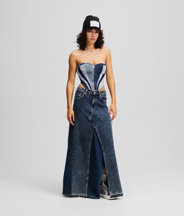 Karl Lagerfeld JUPE MAXI EN DENIM KLJ X ATELIER RESERVÉ