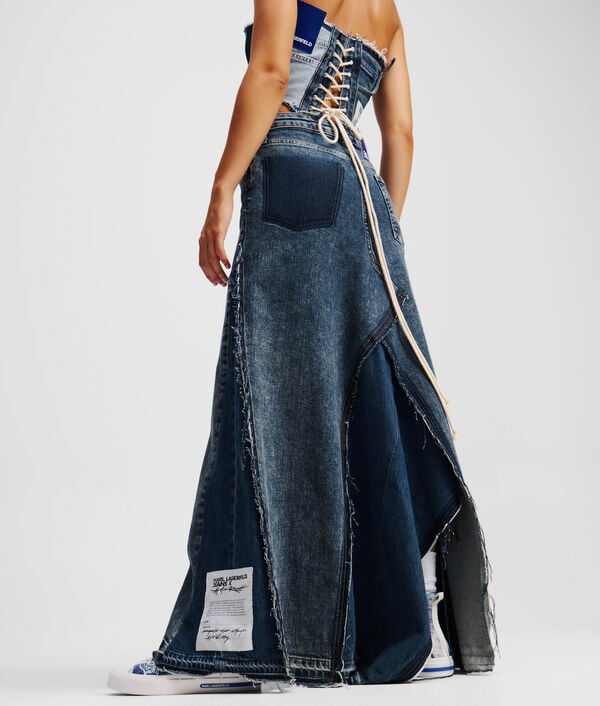 karl lagerfeld JUPE MAXI EN DENIM KLJ X ATELIER RESERVÉ