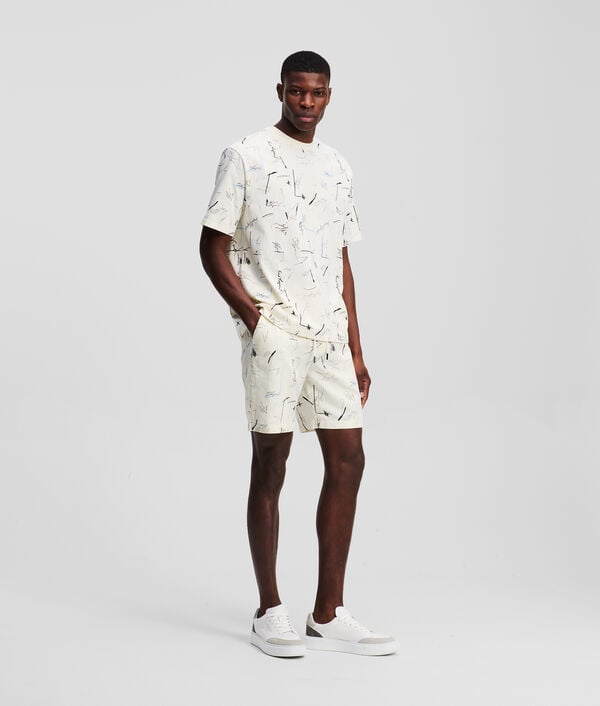 Karl Lagerfeld ALL-OVER-PRINT T-SHIRT