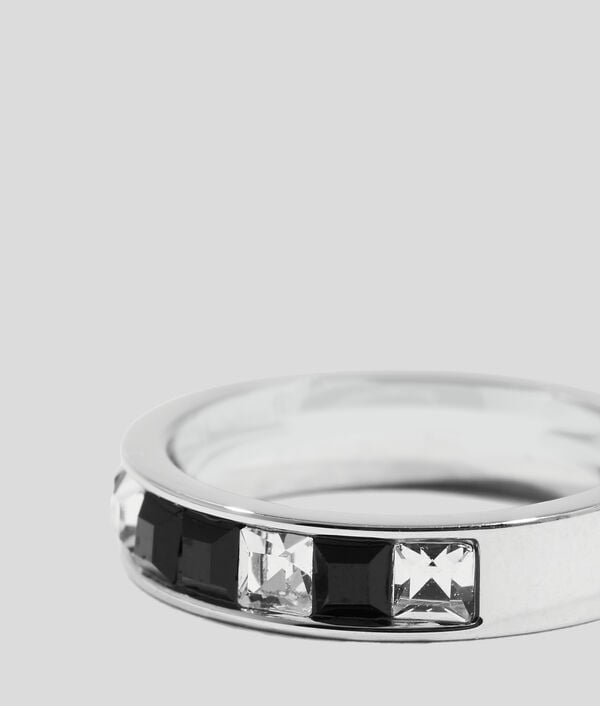 Karl Lagerfeld Bague De Cristaux