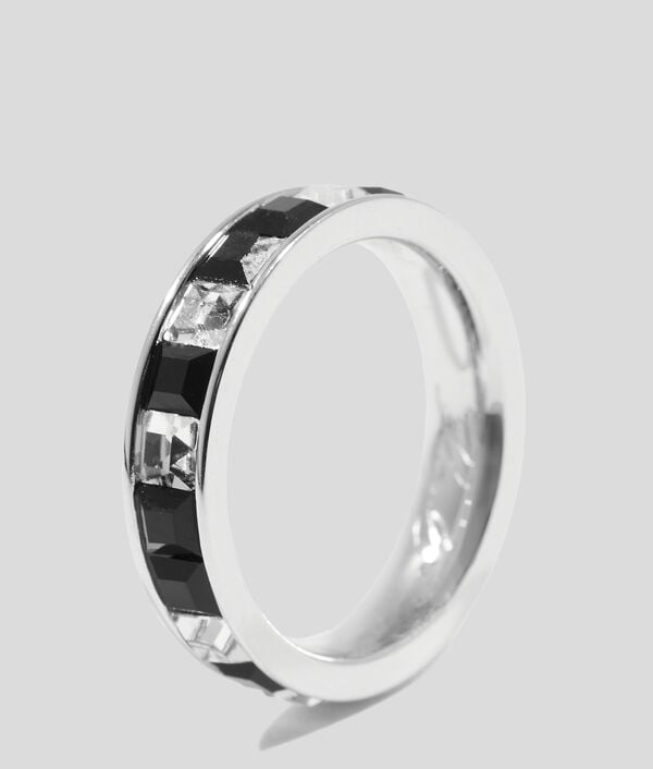 Karl Lagerfeld Bague De Cristaux