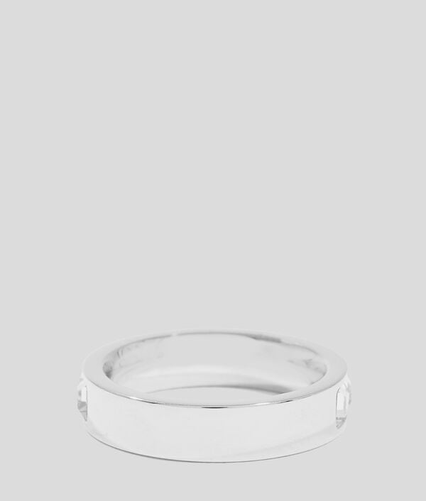 Karl Lagerfeld Bague De Cristaux
