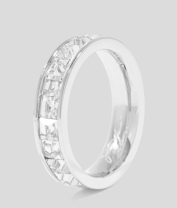 Karl Lagerfeld Bague De Cristaux