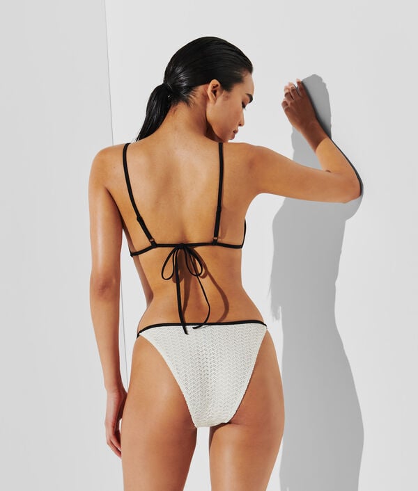 Karl Lagerfeld BAS DE BIKINI EN CROCHET HOTEL KARL