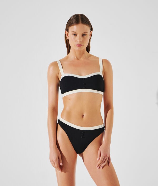 Karl Lagerfeld BAS DE BIKINI MONOCHROME