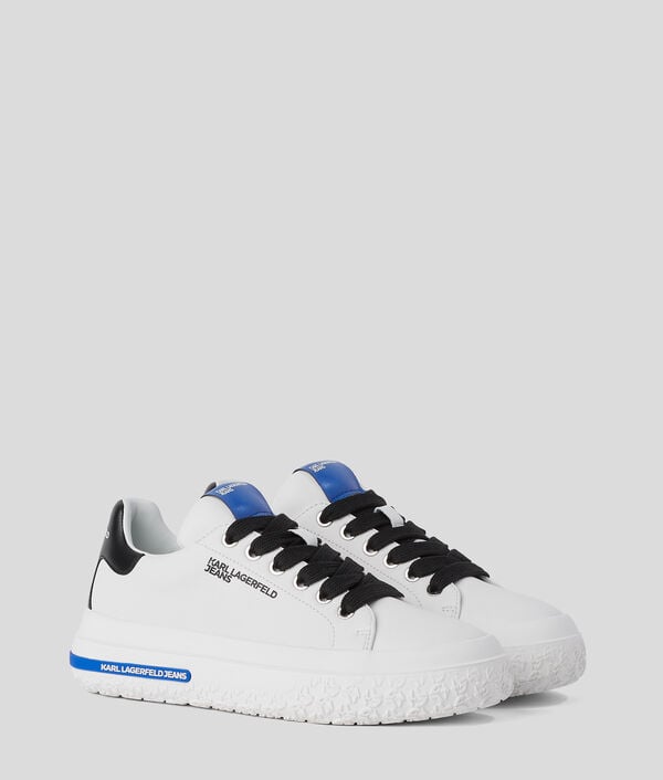 karl lagerfeld BASKETS EN CUIR KLJ