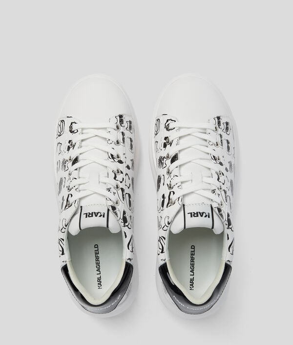 Karl Lagerfeld BASKETS IKON NFT KAPRI GRAFFITI