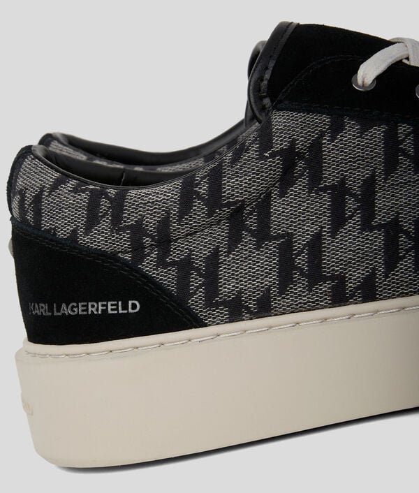 Karl Lagerfeld BASKETS JACQUARD KL MONOGRAM FLINT