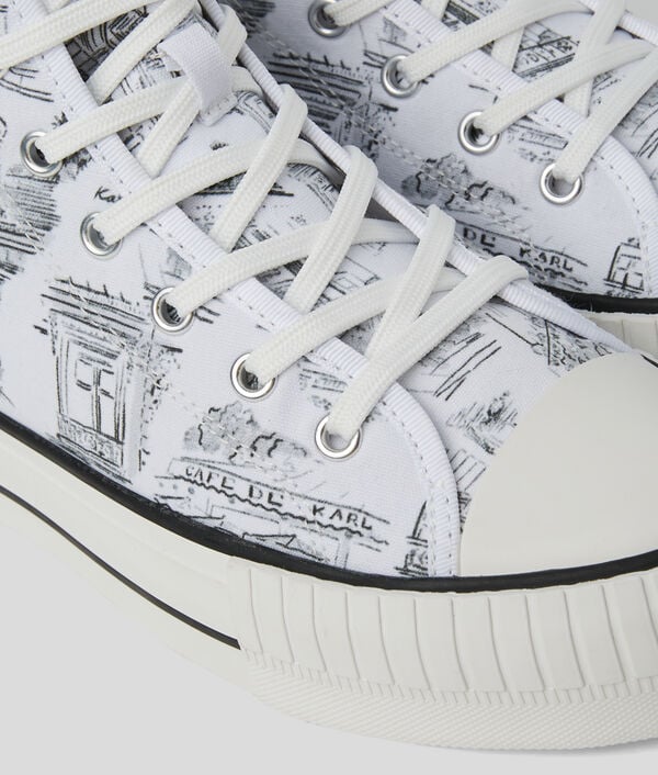 Karl Lagerfeld BASKETS KL X JORGE PARRA HIGH-TOP